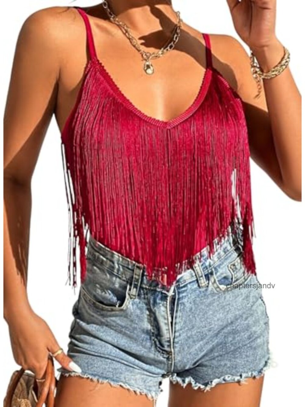 Western Cowgirl Fringe Top Sleeveless Tassel Tank for Country Concert Outfits